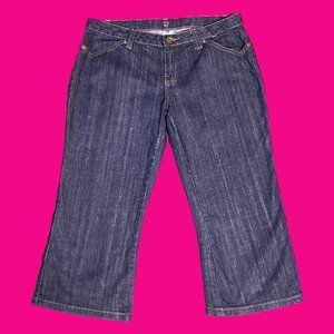 eleven by venus williams denim capris womens size 8